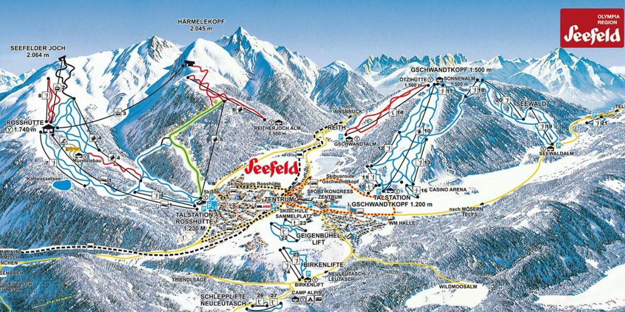 Family Friendly Chalet - Central With Beautiful Mountain Views Seefeld in Tirol Buitenkant foto